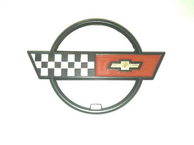 84-90 Corvette C4 Valve Cover Emblem Reproduction 14087417